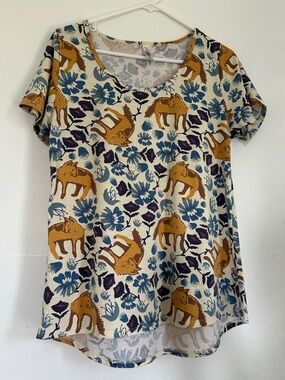 LuLaRoe Fox Classic Tee